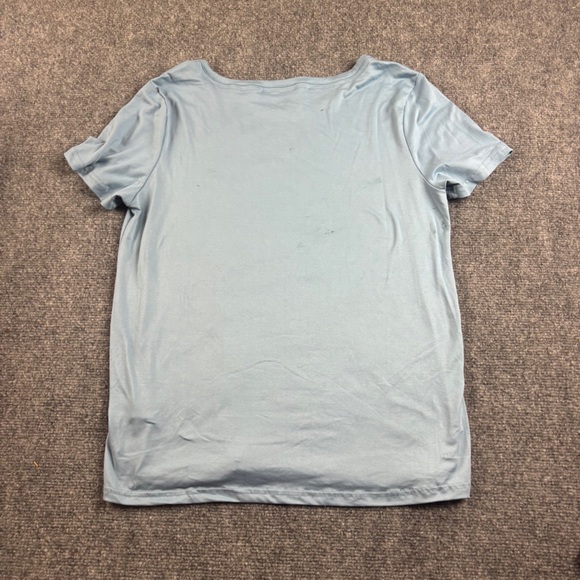 LIFE IS GOOD Women’s Blue Short Sleeve Minnie Mouse Graphic T-Shirt size: Small - Picture 2 of 8